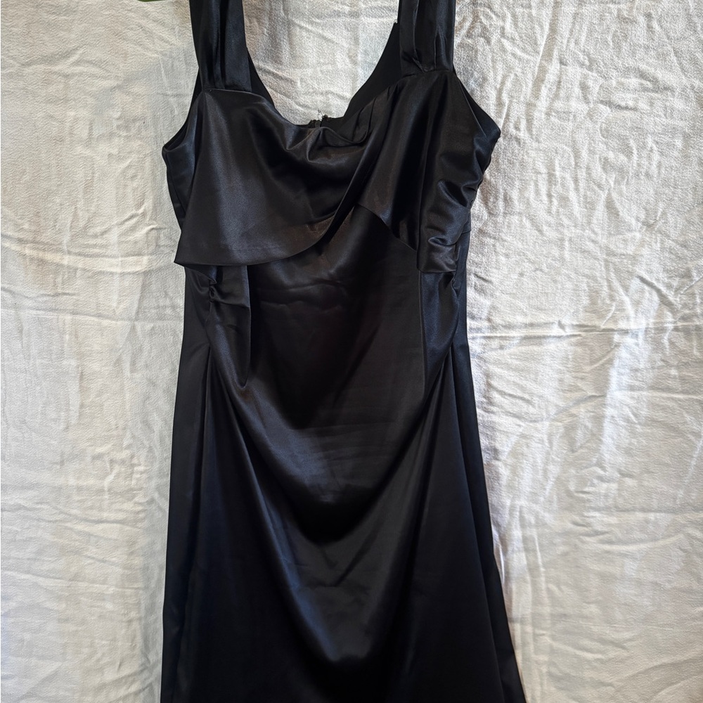 Maggy London Black Backless Dress